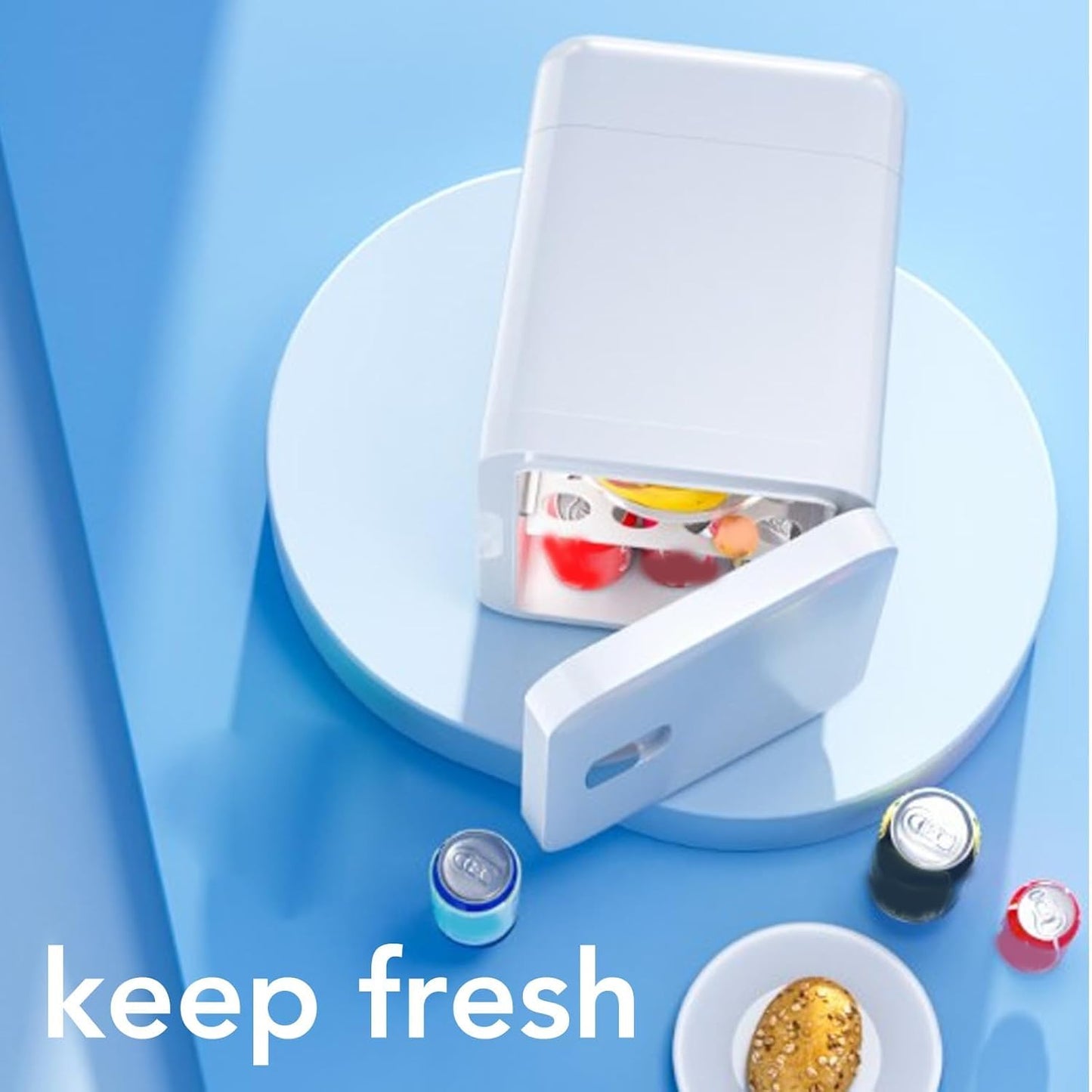 π§πΌ Mini Cooling Travel Fridge β¨βοΈ | Portable Freshness Anywhere ππ