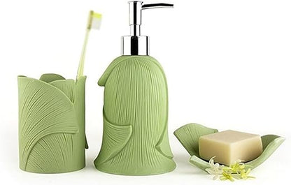 🪨✨ Sandstone Bathroom Set | Minimalist Luxury Organizer 🧴🌿