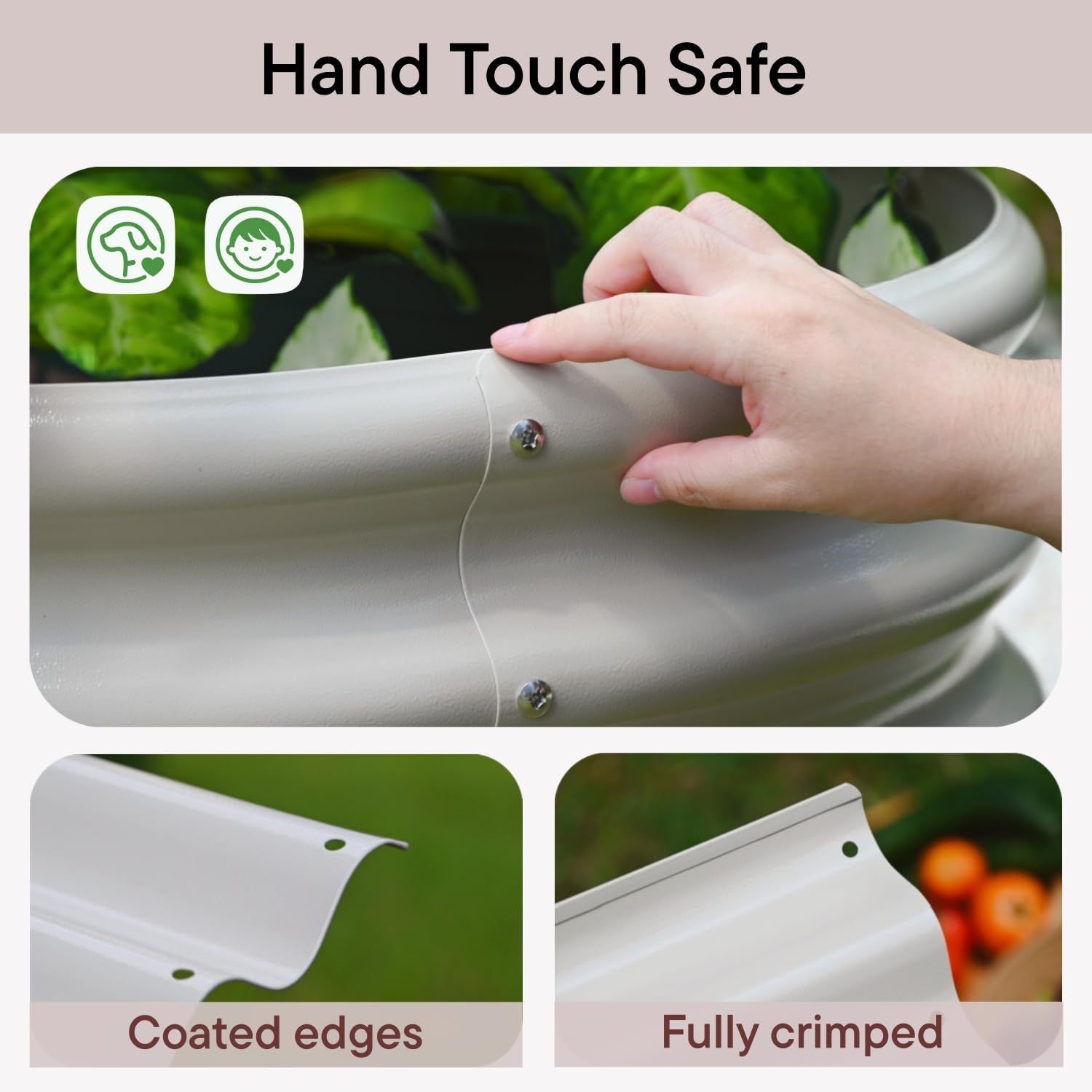 🌱🌸 10-Pack Raised Garden Bed Planters | Galvanized Metal 🌿🪴