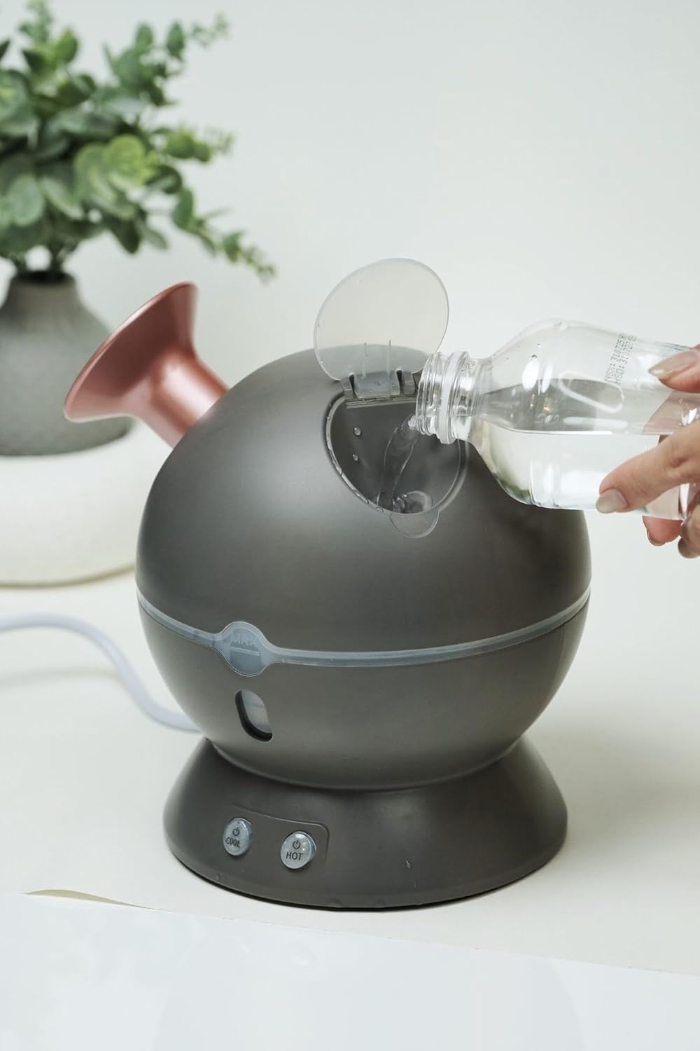 🌿✨ Mini Facial Steamer | Spa Glow Hydration Mist 💨💖