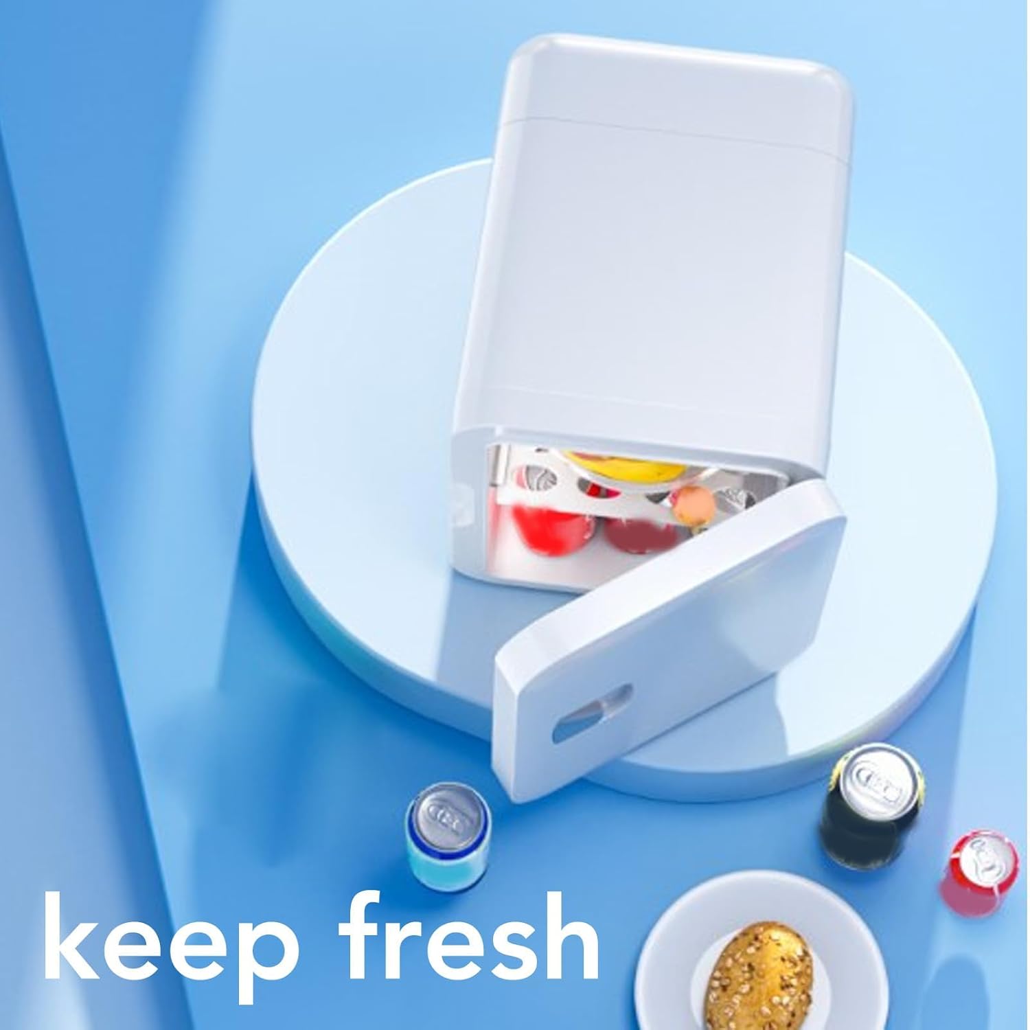 🧊💼 Mini Cooling Travel Fridge ✨❄️ | Portable Freshness Anywhere 🚗🌟