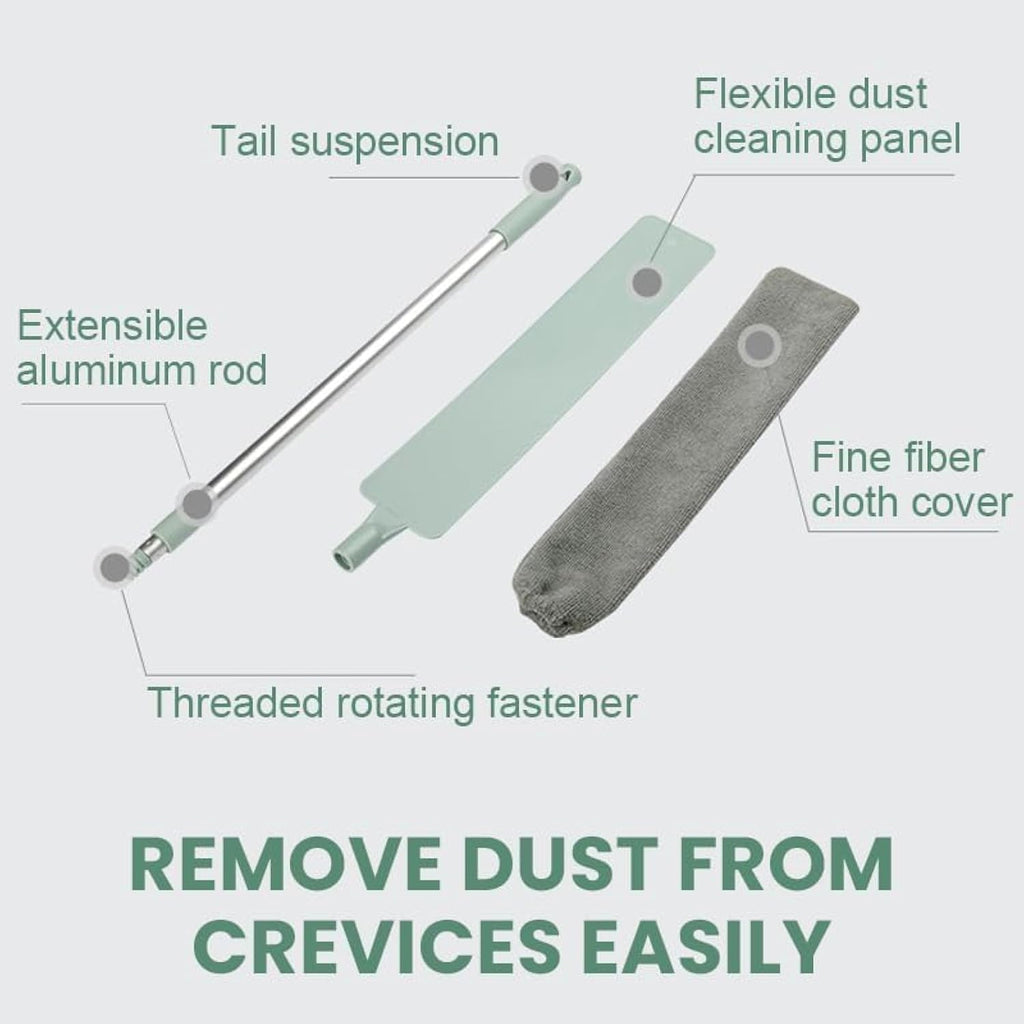 🌟🧹 Extendable Microfiber Duster 🌈✨ | Reach & Clean Everywhere 💨💖