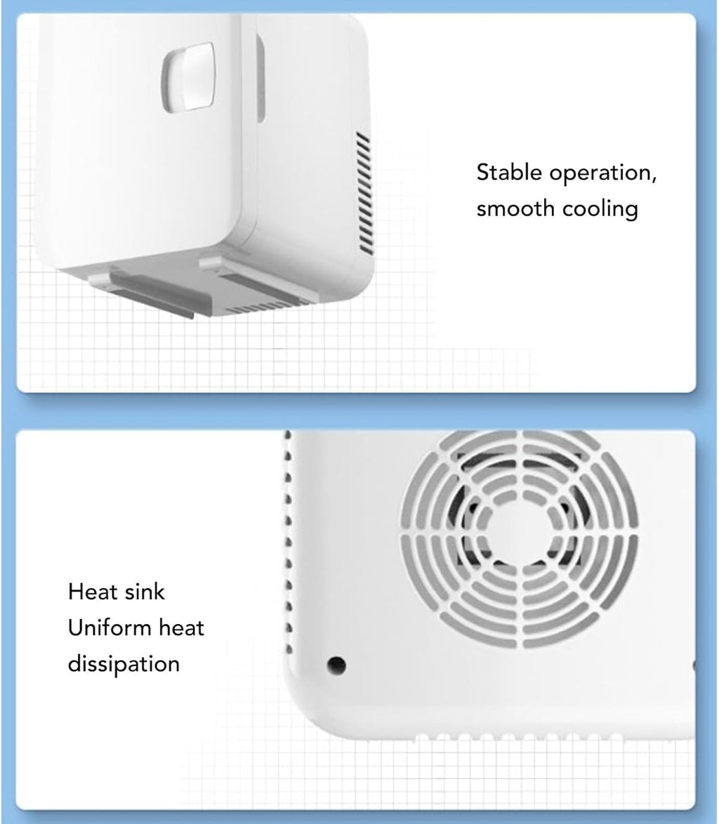 🧊💼 Mini Cooling Travel Fridge ✨❄️ | Portable Freshness Anywhere 🚗🌟