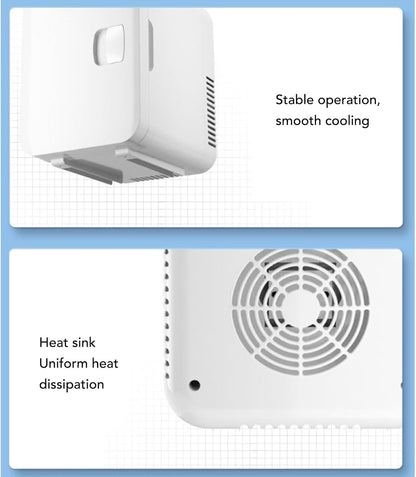 🧊💼 Mini Cooling Travel Fridge ✨❄️ | Portable Freshness Anywhere 🚗🌟