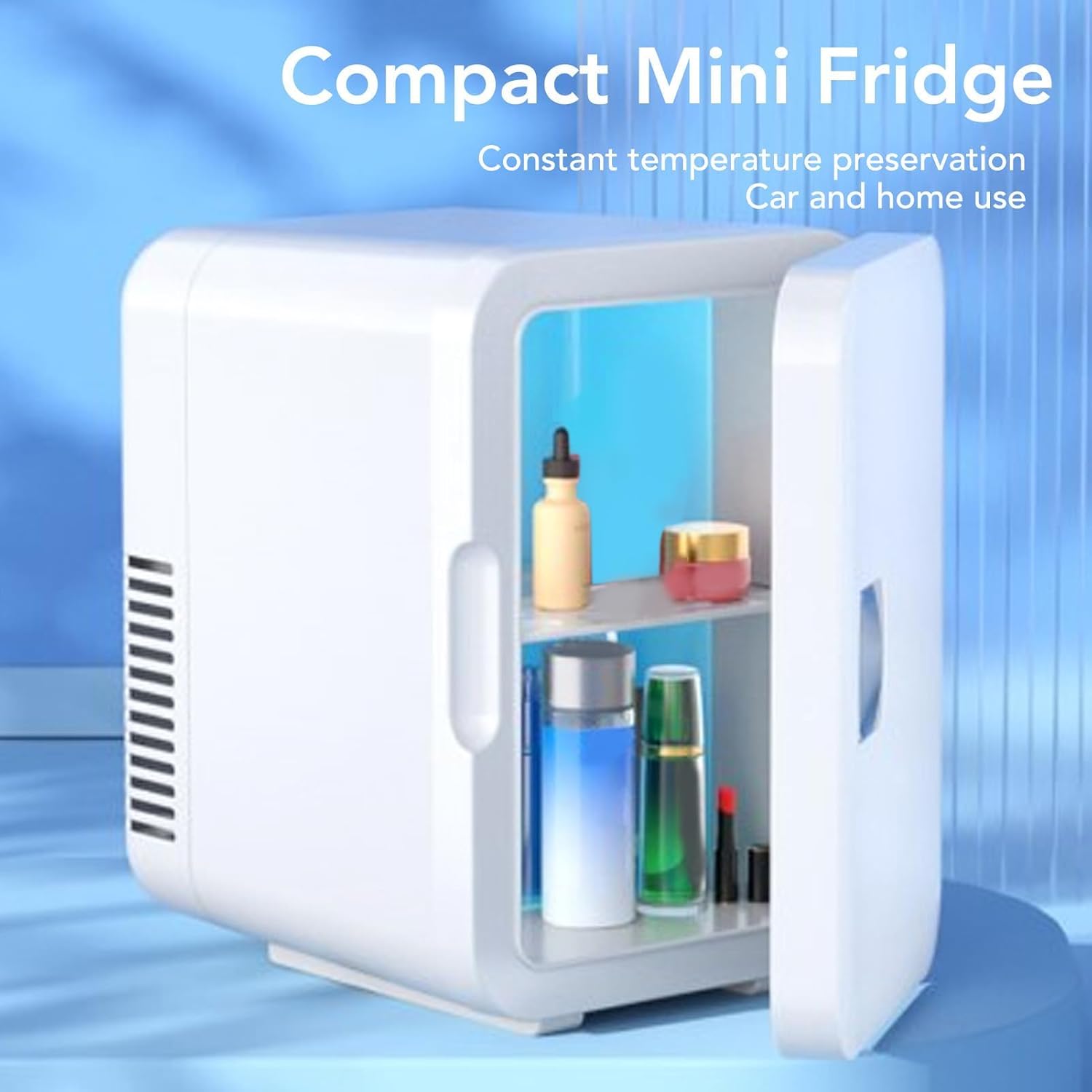 🧊💼 Mini Cooling Travel Fridge ✨❄️ | Portable Freshness Anywhere 🚗🌟