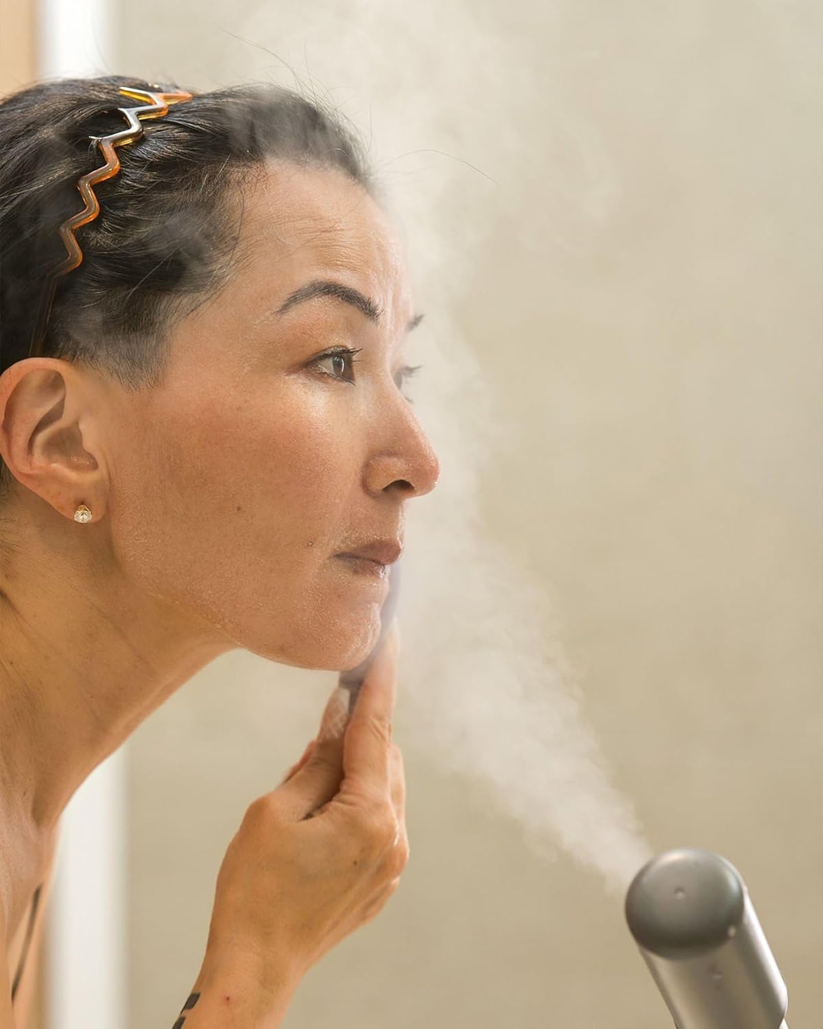 🌿✨ Mini Facial Steamer | Spa Glow Hydration Mist 💨💖