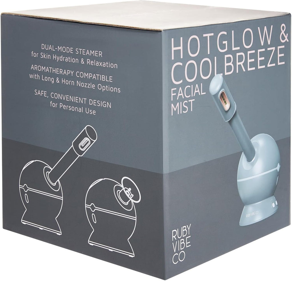 🌿✨ Mini Facial Steamer | Spa Glow Hydration Mist 💨💖