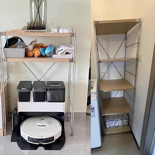 🧹✨ Self-Emptying Vacuum | Adjustable & Space-Saving 🌟