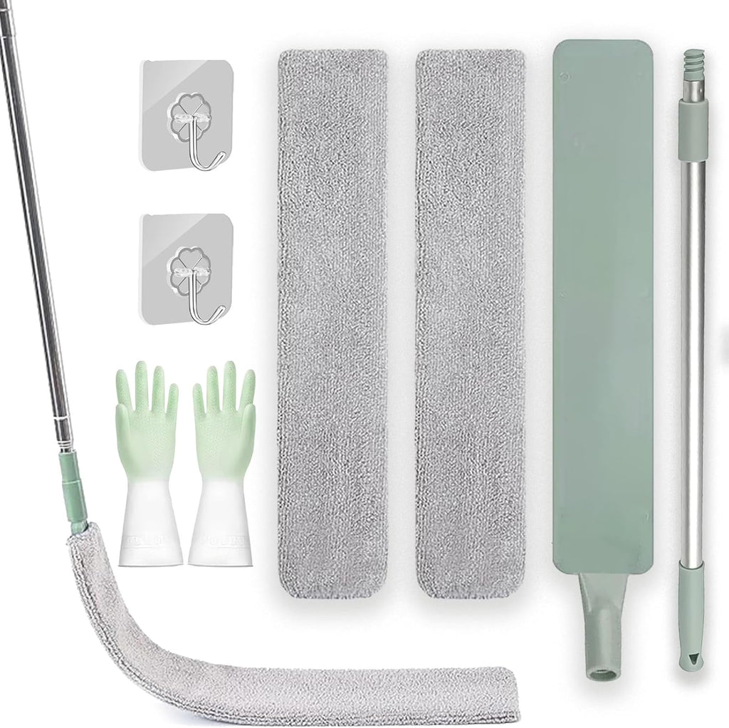 🌟🧹 Extendable Microfiber Duster 🌈✨ | Reach & Clean Everywhere 💨💖