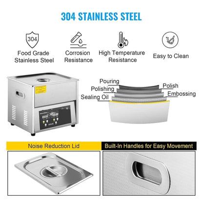 🧼✨ Ultrasonic Cleaner | Deep Degreasing Power 💎🔊